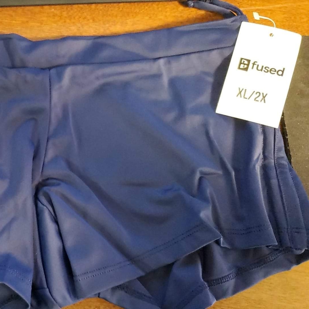 Fused Hawaii Bib xl/xxl bottom NAVY